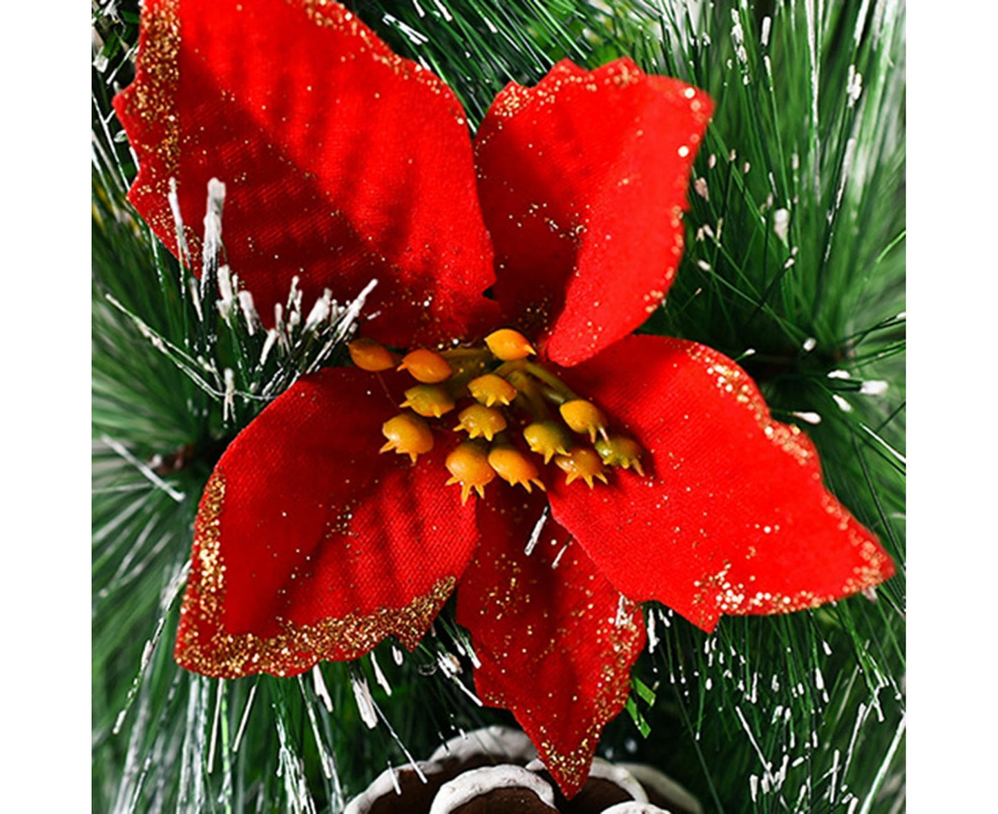 32cm Christmas Wreath, Christmas Garlands, Christmas Decoration, Artificial Pine Cones, Red Berry Wreath