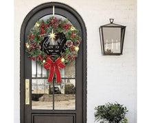 40cm Christmas Wreath for Nativity Scene, Christmas Decorations, Artificial Christmas Wreath