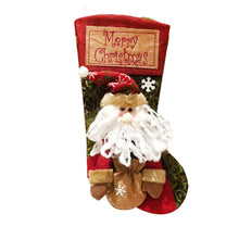 Christmas Stockings Exquisite Handcrafted Personalized Xmas Hanging Stocking for Gift Exchange Party Favor Old Man