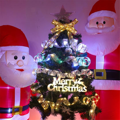 Christmas Fairy Lights Ribbon Christmas Lights Battery Operated String Lights Christmas Tree Christmas Party Holiday Indoor Outdoor Decoration