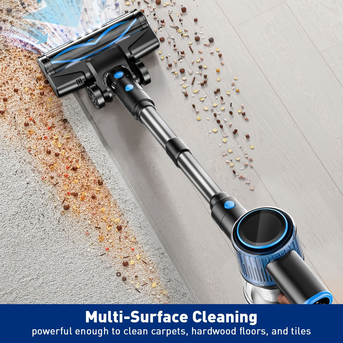 SuXiangVac 55kPa Cordless Stick Vacuum 8-in-1 - 1.5L - view 8