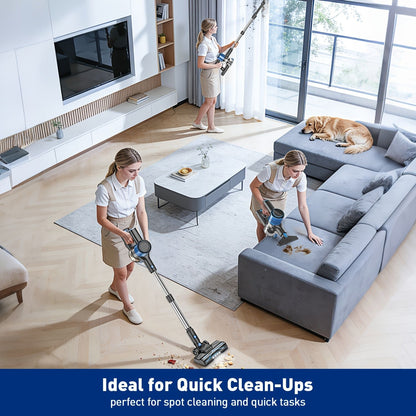 SuXiangVac 55kPa Cordless Stick Vacuum 8-in-1 - 1.5L - view 9