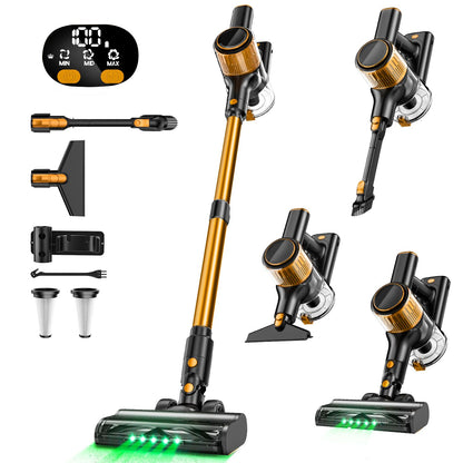 SuXiangVac A27 55kPa Cordless Vacuum - Green Light