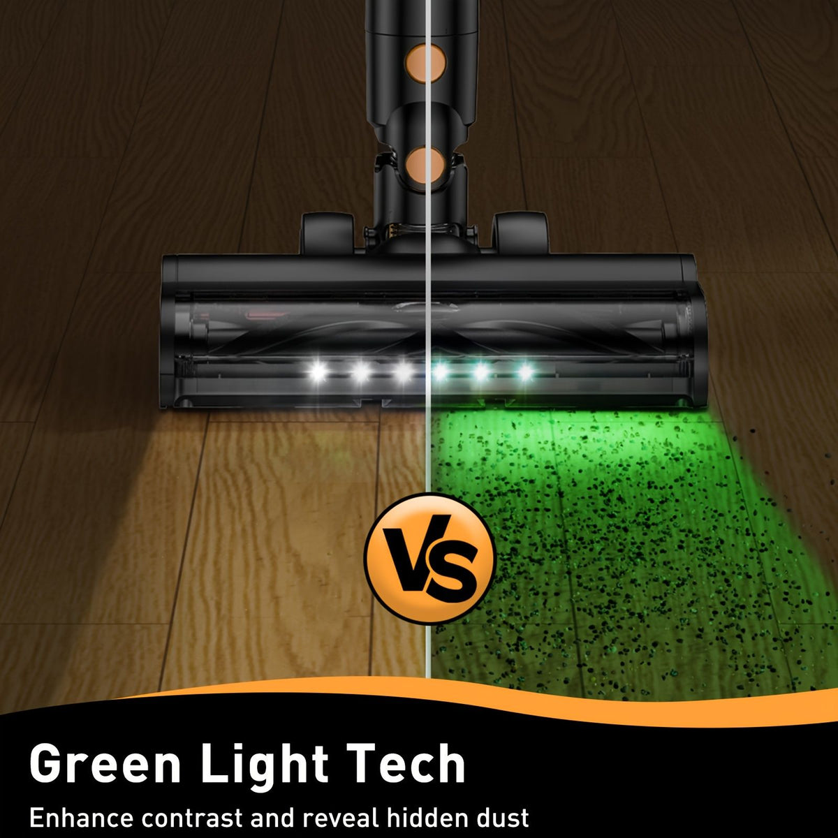 SuXiangVac A27 55kPa Cordless Vacuum - Green Light - view 6
