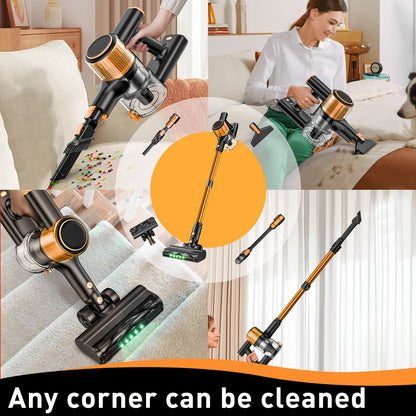 SuXiangVac A27 55kPa Cordless Vacuum - Green Light - view 9