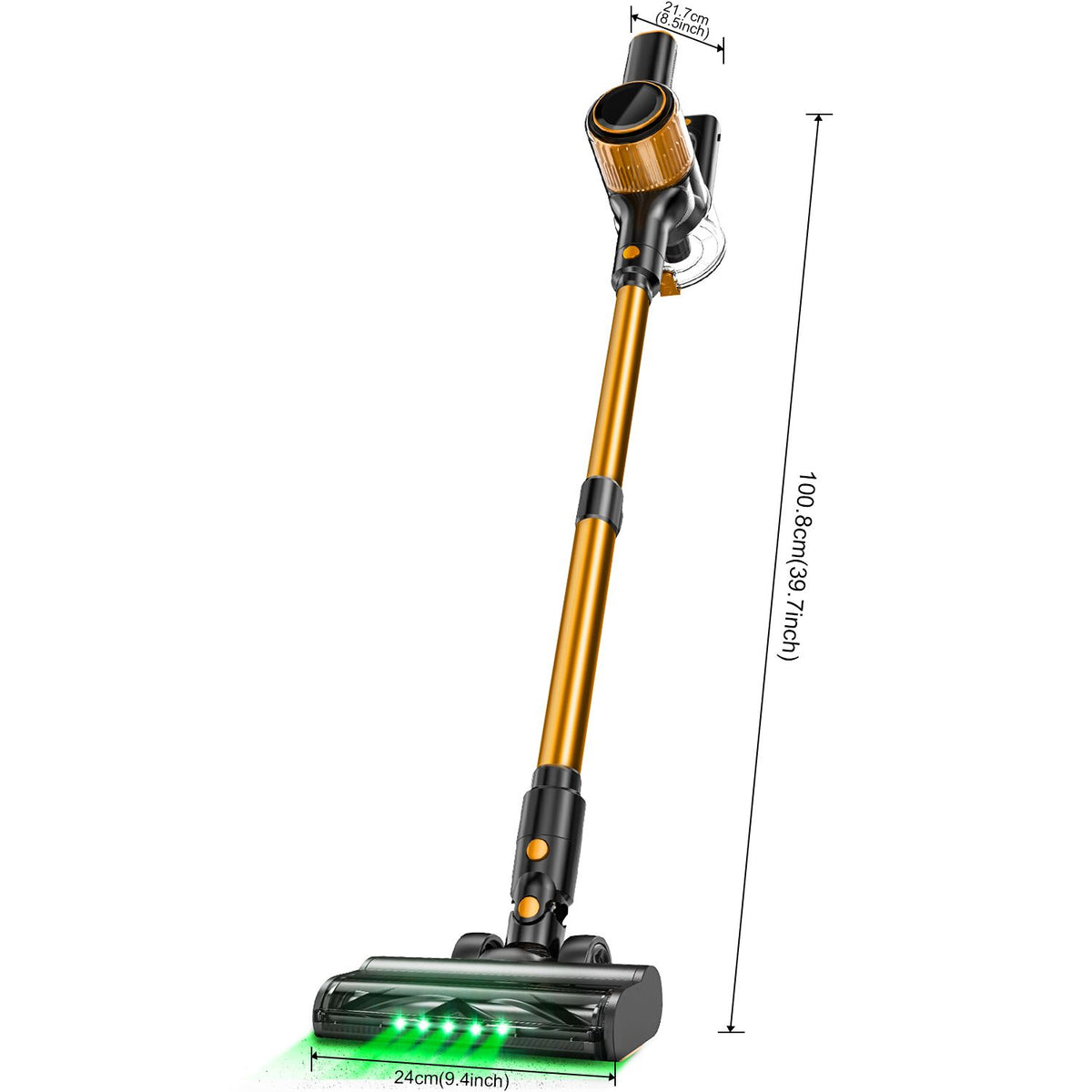 SuXiangVac A27 55kPa Cordless Vacuum - Green Light - view 10