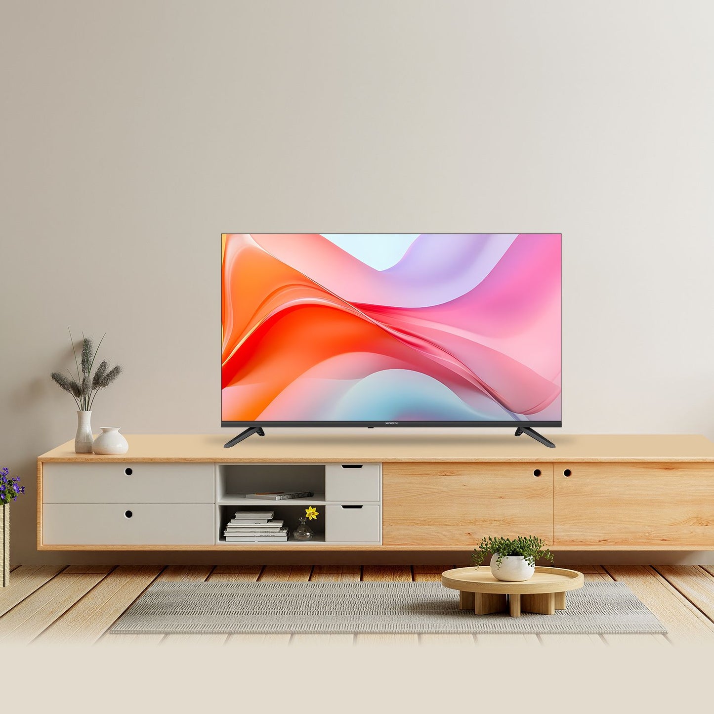 SKYWORTH Q5600H 40''-QLED+ Smart Google TV, FHD, HDR10 HLG