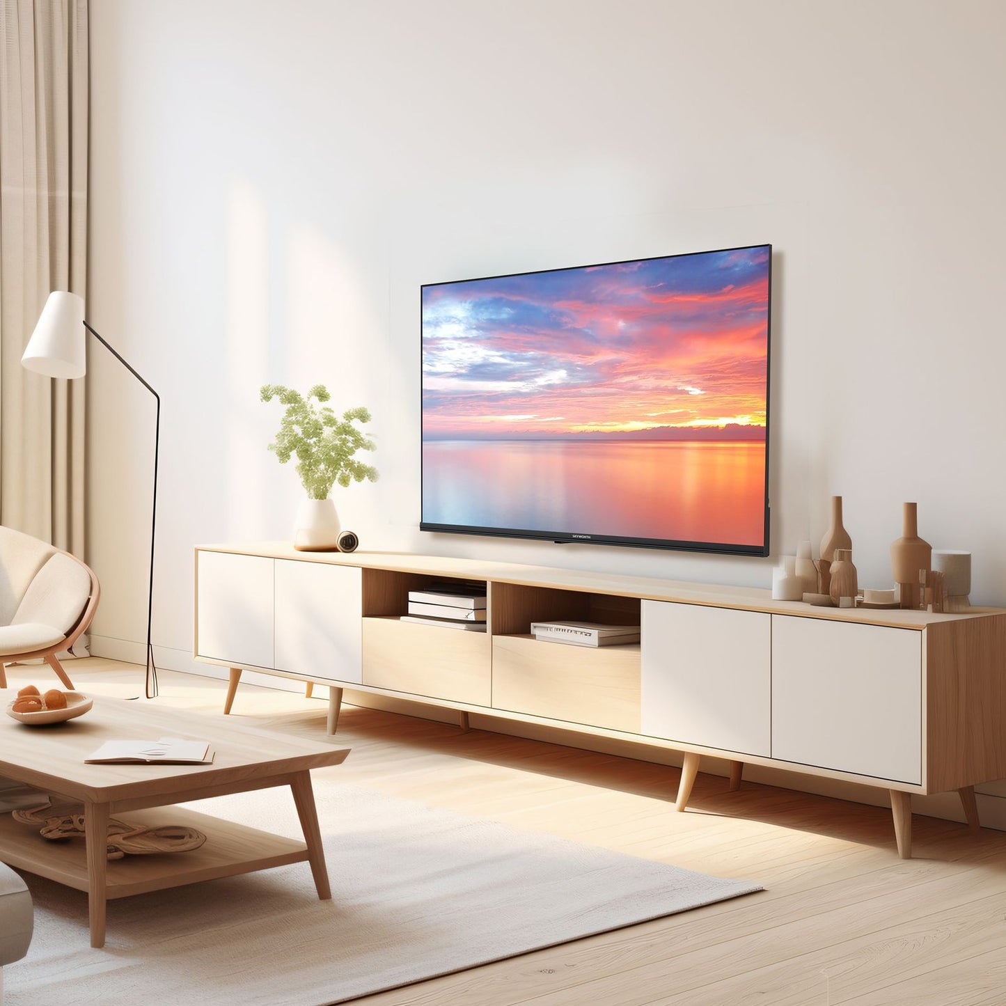 SKYWORTH Q5600H 43''-QLED+ Smart Google TV, FHD, HDR10 HLG