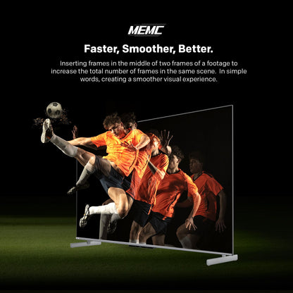 SKYWORTH Q7700G 4K TV with Chameleon 3.0 picture engine and MEMC