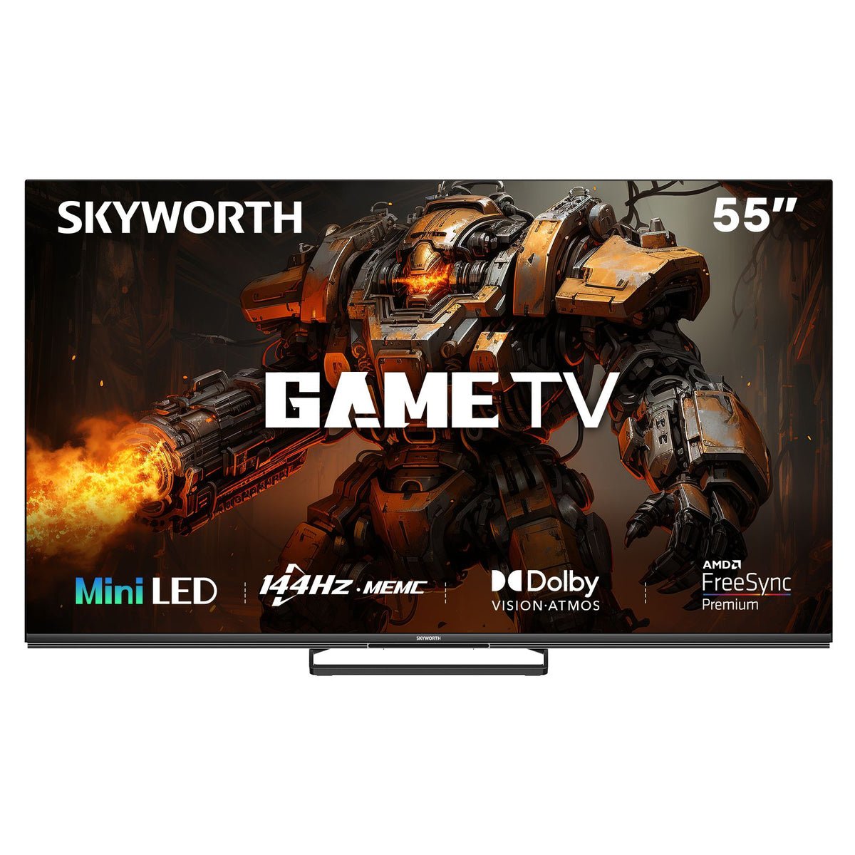 SKYWORTH 55 inch X8700G MagicSound QD-Mini LED Google TV with built-in soundbar