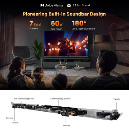 SKYWORTH X8700G QD-Mini LED TV, UHD resolution and over 1.07 billion colours