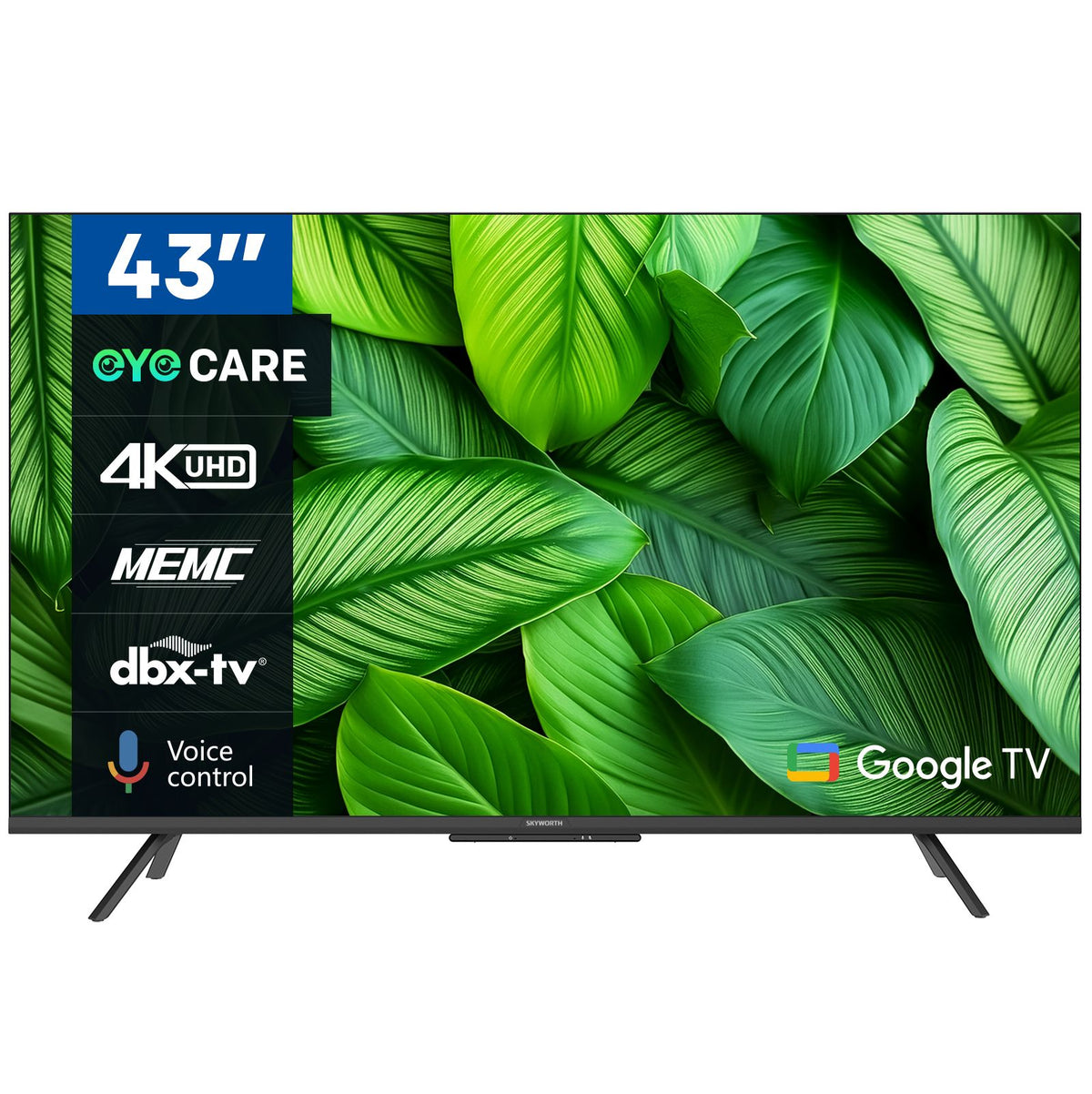 SKYWORTH G3F 43 inch 4K UHD Smart Google TV