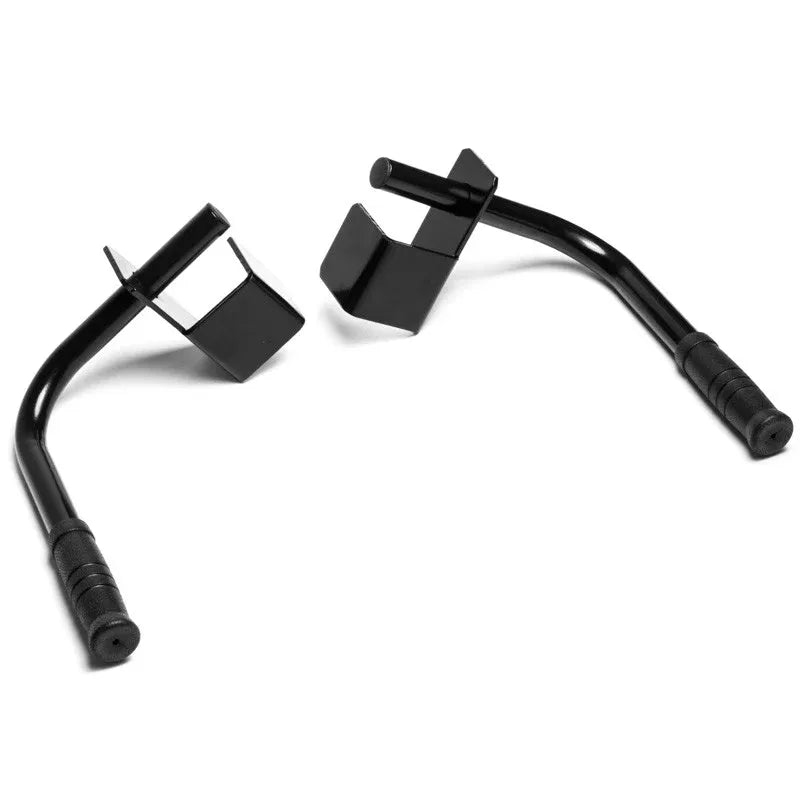 Weight plate storage pegs on the H-0076 power cage