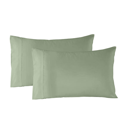 Bamboo Sheet Set Queen 1000TC 40% Bamboo 60% Microfibre Sage Green