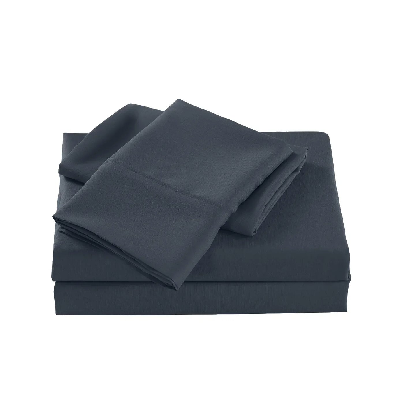 Royal Comfort 2000TC Bamboo Cooling Sheet Set Double Charcoal - Ultra Soft Bedding