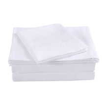 Bamboo Sheet Set Double 1000TC 40% Bamboo 60% Microfibre White