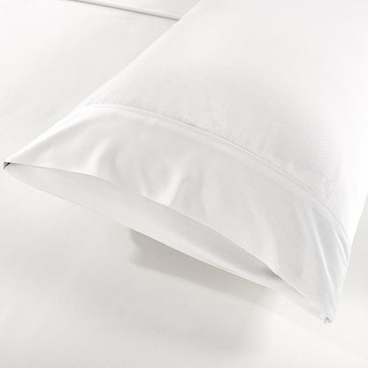Bamboo Sheet Set Double 1000TC 40% Bamboo 60% Microfibre White