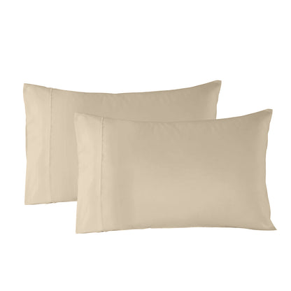 Bamboo Sheet Set Double 1000TC 40% Bamboo 60% Microfibre Ivory