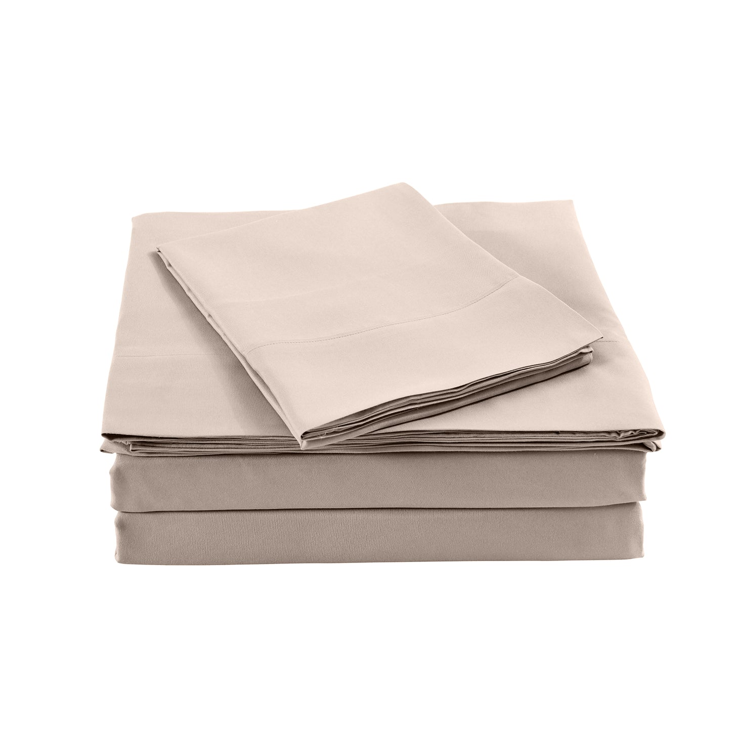 Bamboo Sheet Set Double 1000TC 40% Bamboo 60% Microfibre Warm Grey