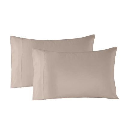 Bamboo Sheet Set Double 1000TC 40% Bamboo 60% Microfibre Warm Grey