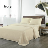 Bamboo Sheet Set Queen 1000TC 40% Bamboo 60% Microfibre Ivory