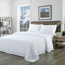 Royal Comfort 1000TC Bamboo Blended Sheet Set King White - Ultra Soft Bedding