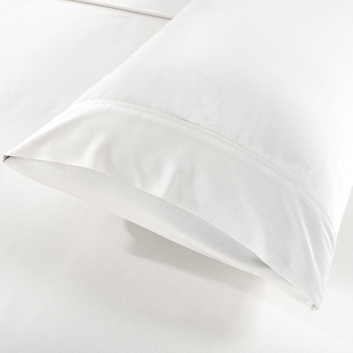 Royal Comfort 1000TC Bamboo Blended Sheet Set King White - Ultra Soft Bedding