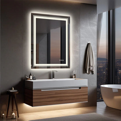 LED Bathroom Mirror 1510x780mm Anti-Fog Illuminated 6100 Lumens