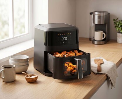 Healthy Choice 5L digital air fryer, 33.9 x 25.4 x 27.1cm