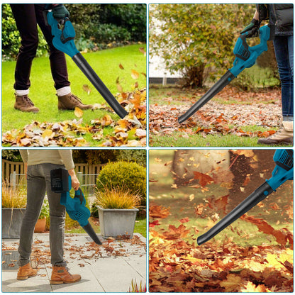 Cordless Garden Leaf Dust Blower Handheld With 2Battery & Charger 36V