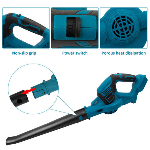Cordless Garden Leaf Dust Blower Handheld With 2Battery & Charger 36V