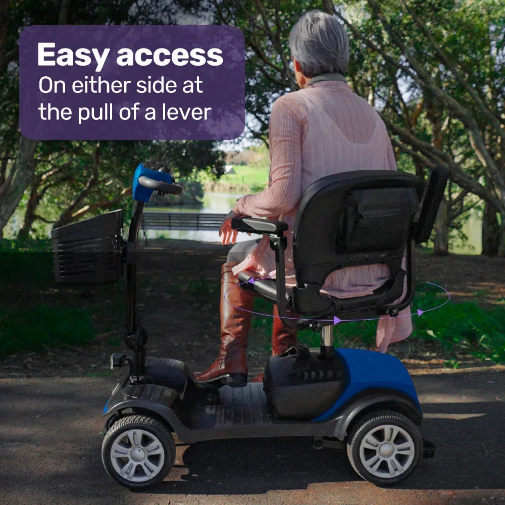 Mobility Scooter Electric 4 Wheel Portable Folding