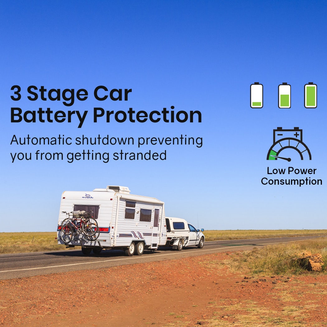 3 Stage Car Battery Protection for RVs, Low Power Consumption, Prevents Stranding on Road Trips