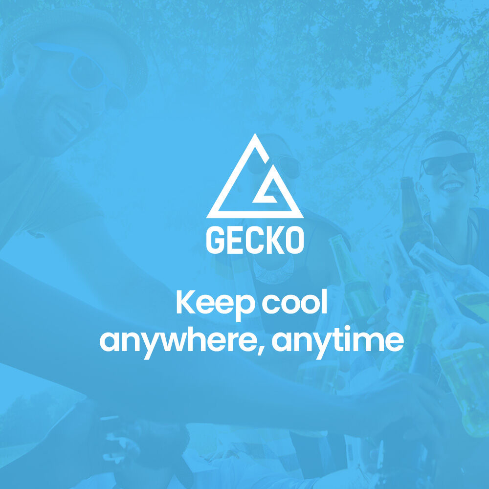 Gecko portable cooler for outdoor adventures – keep drinks cold anywhere, anytime with reliable chill.