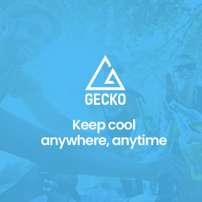 Gecko portable cooler for outdoor adventures – keep drinks cold anywhere, anytime