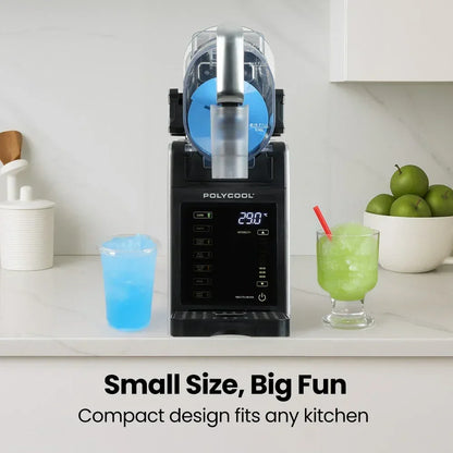 POLYCOOL 3L Slushie Frozen Drink Maker, Home Slush Machine, Fast Chilling, Easy Digital Controls - Stacks Warehouse