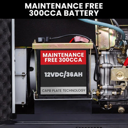 GENPOWER 8.4kW Commercial Diesel Generator - Electric Key Start
