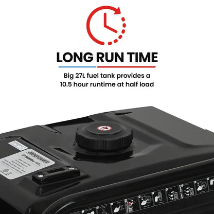 GENPOWER 8.5kW Inverter Generator - Remote Start ATS Compatible