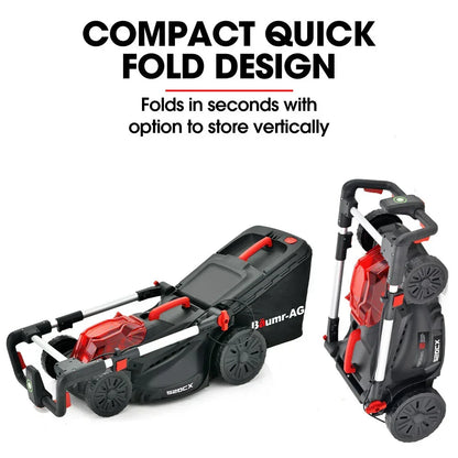 Baumr-AG 520CX 40V Cordless Lawn Mower Kit 17" with Charger