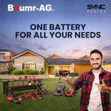 Baumr-AG 520CX 40V Cordless Lawn Mower Kit 17" with Charger