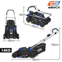 PowerBlade 480CX 40V Cordless Lawn Mower Kit 17" with Charger