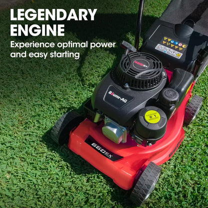 Baumr-AG 139cc Petrol Lawn Mower 16" Hand Push 4-Stroke