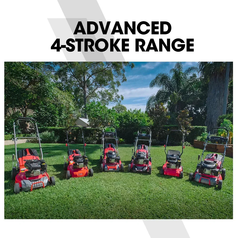 Baumr-AG 139cc Petrol Lawn Mower 16" Hand Push 4-Stroke