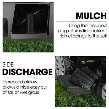 PowerBlade 20" Self-Propelled Petrol Lawn Mower 200cc