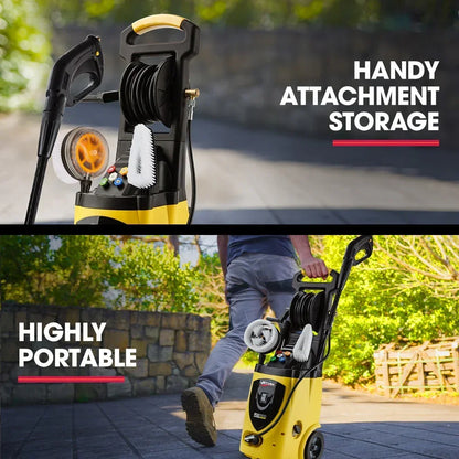 JET-USA RX550 3500PSI Electric Pressure Washer - 5 Nozzles & Accessories
