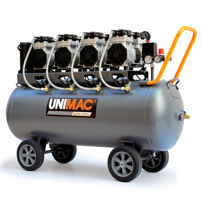 Unimac 150L Quiet Oil-Free Air Compressor - 4.5HP