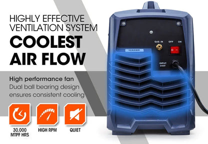 ROSSI 300A MIG Stick Welder - DC Gas Gasless Inverter 15A Plug