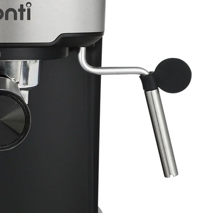 Pronti 20 Bar Espresso Machine with Milk Frother & 1.25L Tank