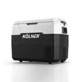 Kolner 40L Portable Fridge Freezer - 12V/24V/240V Camping Cooler Black