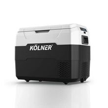 Kolner 40L Portable Fridge Freezer - 12V/24V/240V Camping Cooler Black